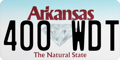 AR license plate 400WDT
