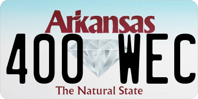 AR license plate 400WEC