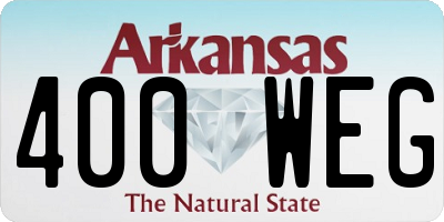 AR license plate 400WEG