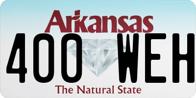 AR license plate 400WEH