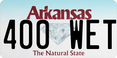 AR license plate 400WET