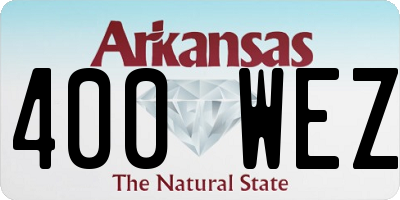 AR license plate 400WEZ