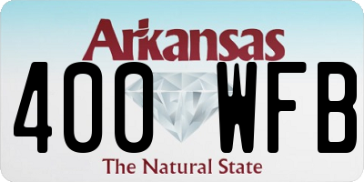 AR license plate 400WFB