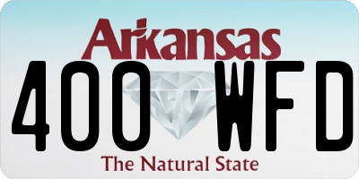 AR license plate 400WFD