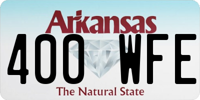 AR license plate 400WFE