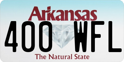AR license plate 400WFL