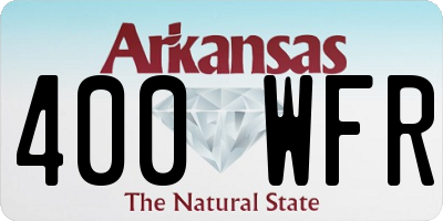 AR license plate 400WFR