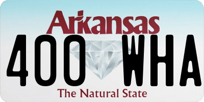 AR license plate 400WHA