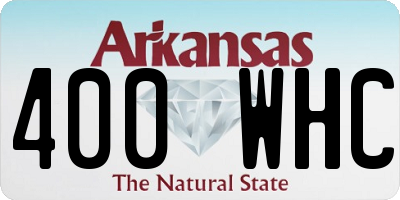 AR license plate 400WHC