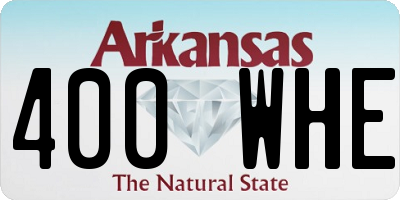 AR license plate 400WHE