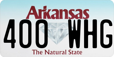 AR license plate 400WHG