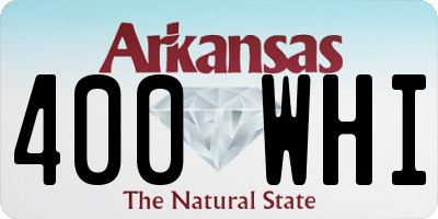 AR license plate 400WHI