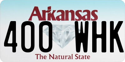 AR license plate 400WHK