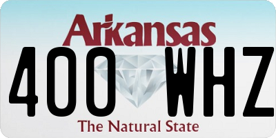 AR license plate 400WHZ