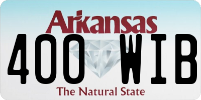 AR license plate 400WIB