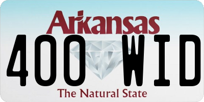 AR license plate 400WID