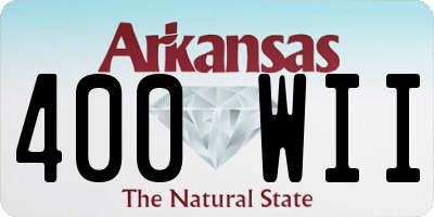 AR license plate 400WII