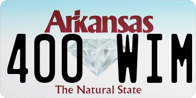 AR license plate 400WIM