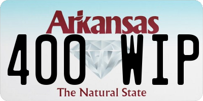 AR license plate 400WIP