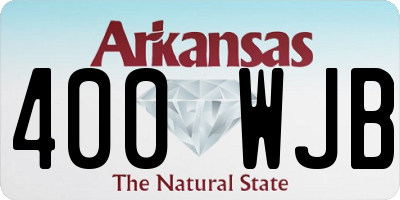 AR license plate 400WJB