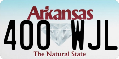 AR license plate 400WJL