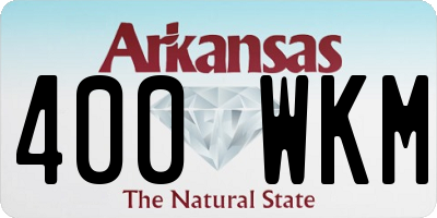 AR license plate 400WKM
