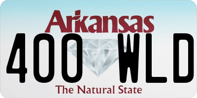 AR license plate 400WLD