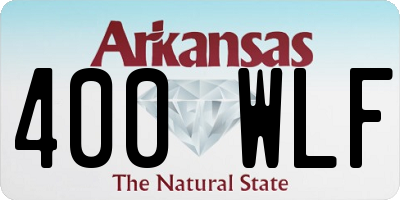 AR license plate 400WLF