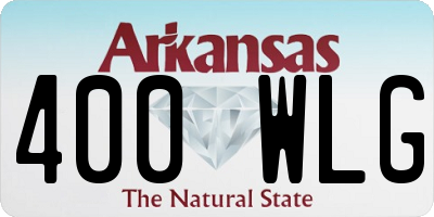 AR license plate 400WLG