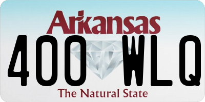 AR license plate 400WLQ