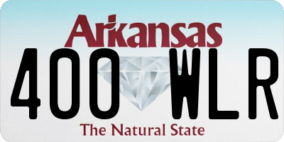 AR license plate 400WLR