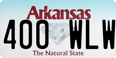 AR license plate 400WLW