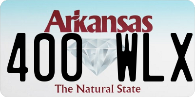 AR license plate 400WLX