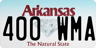 AR license plate 400WMA