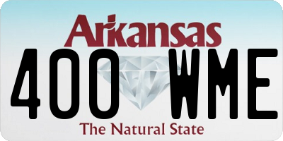 AR license plate 400WME