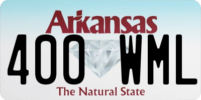 AR license plate 400WML
