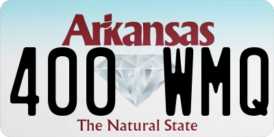 AR license plate 400WMQ
