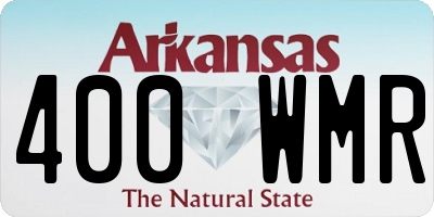 AR license plate 400WMR