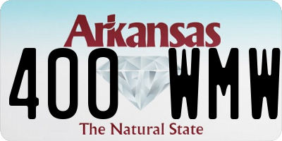 AR license plate 400WMW