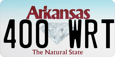 AR license plate 400WRT