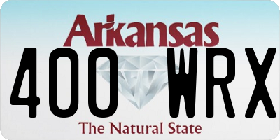 AR license plate 400WRX