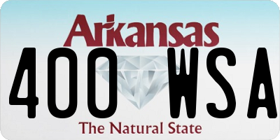 AR license plate 400WSA