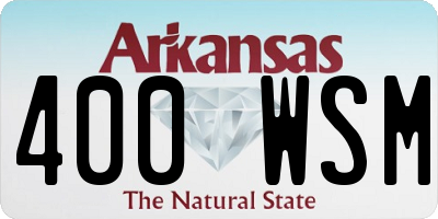 AR license plate 400WSM