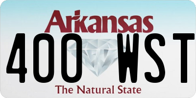 AR license plate 400WST