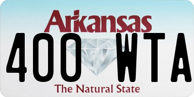 AR license plate 400WTA