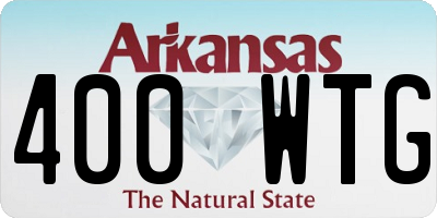AR license plate 400WTG