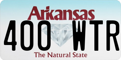 AR license plate 400WTR