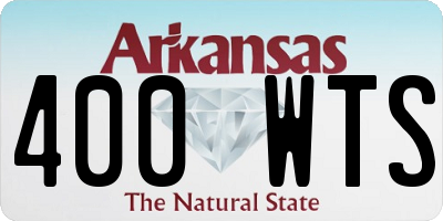 AR license plate 400WTS