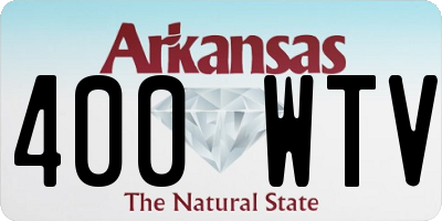 AR license plate 400WTV