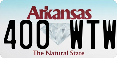 AR license plate 400WTW